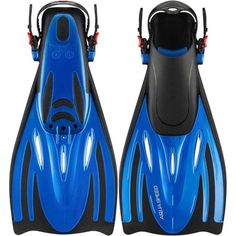 AQUA SPEED Wombat Navy snorkelēšanas pleznas