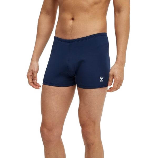 TYR Durafast Elite® Square Leg Solid Navy vīriešu peldbikses