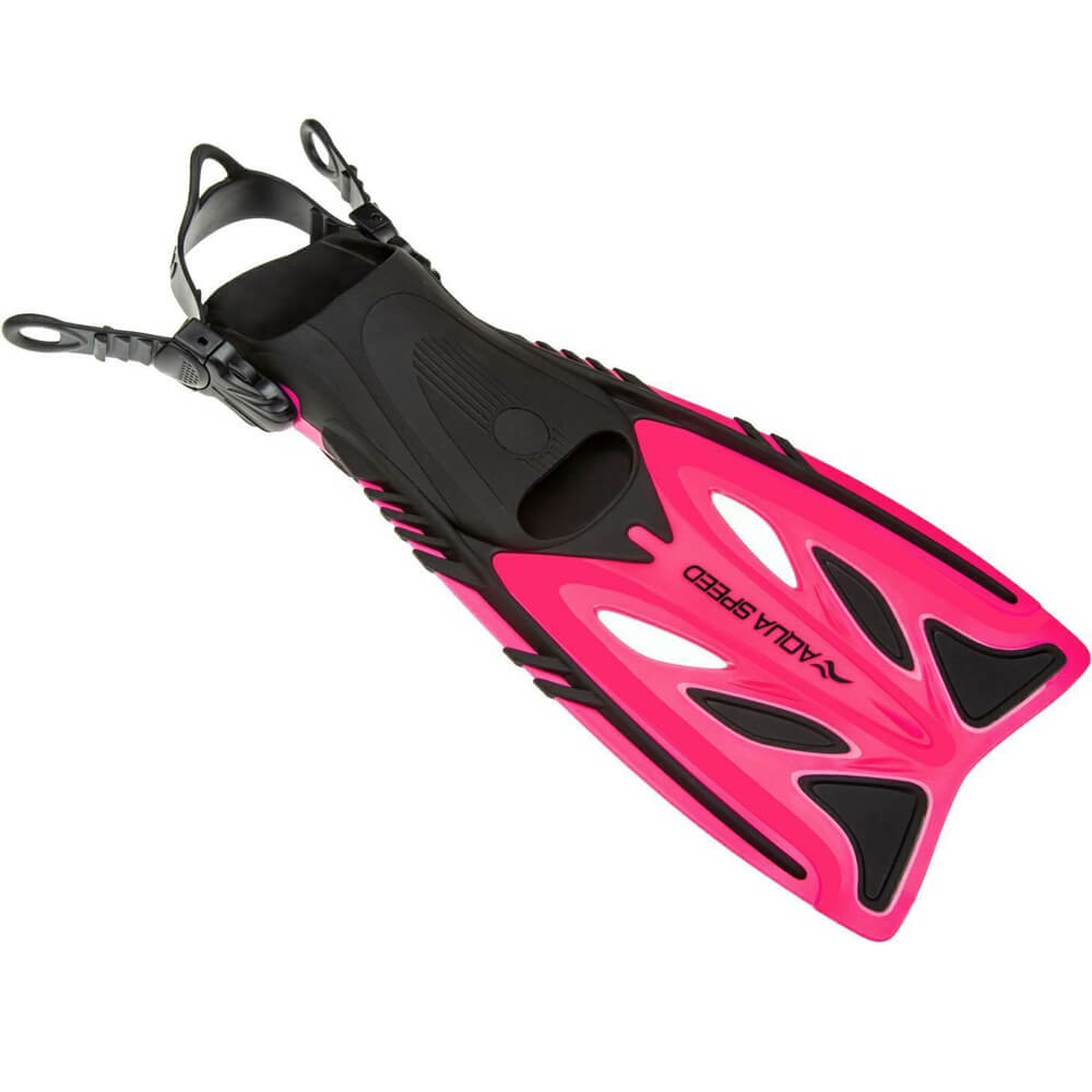 AQUA SPEED Eon Pink bērnu snorkelēšanas pleznas