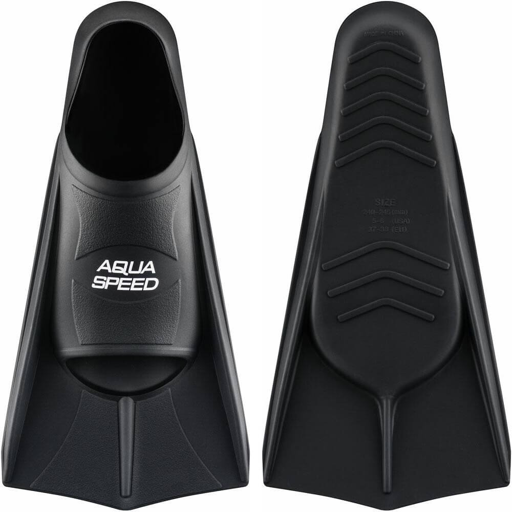 AQUA SPEED Training Fins Black pleznas