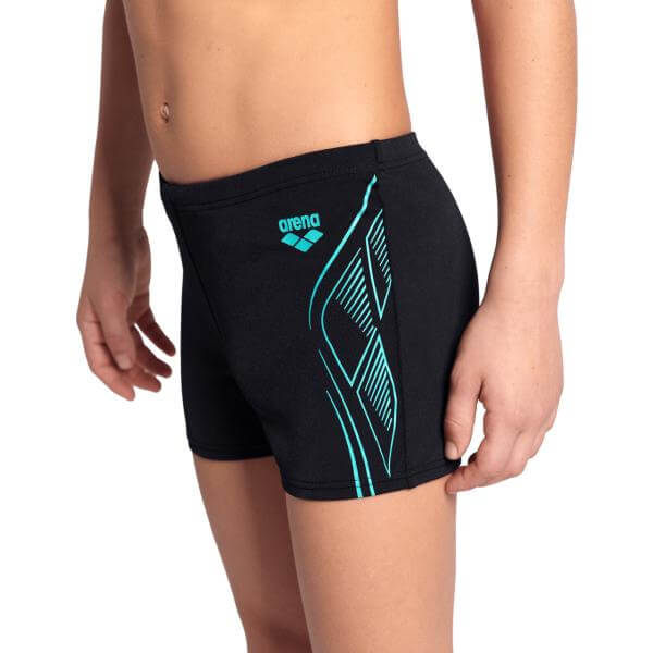 ARENA Reflecting Swim Short Black zēnu bokseršorti