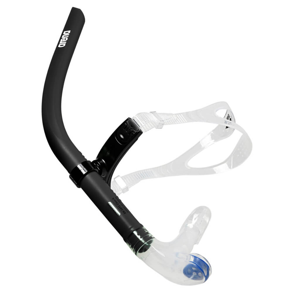 ARENA Swim Snorkel III Black peldēšanas trubiņa
