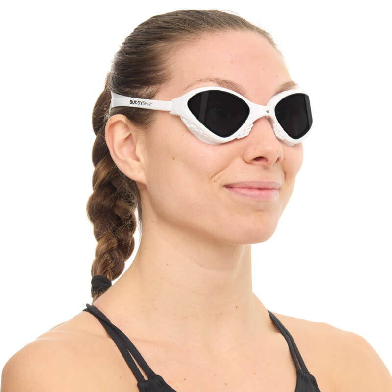 BUDDYSWIM Ozean White/Smoke peldbrilles