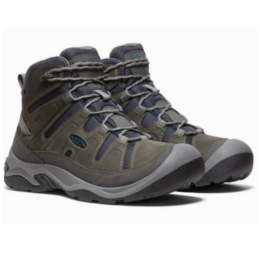 KEEN Circadia Mid WP Steel Grey/Legion Blue vīriešu zābaki