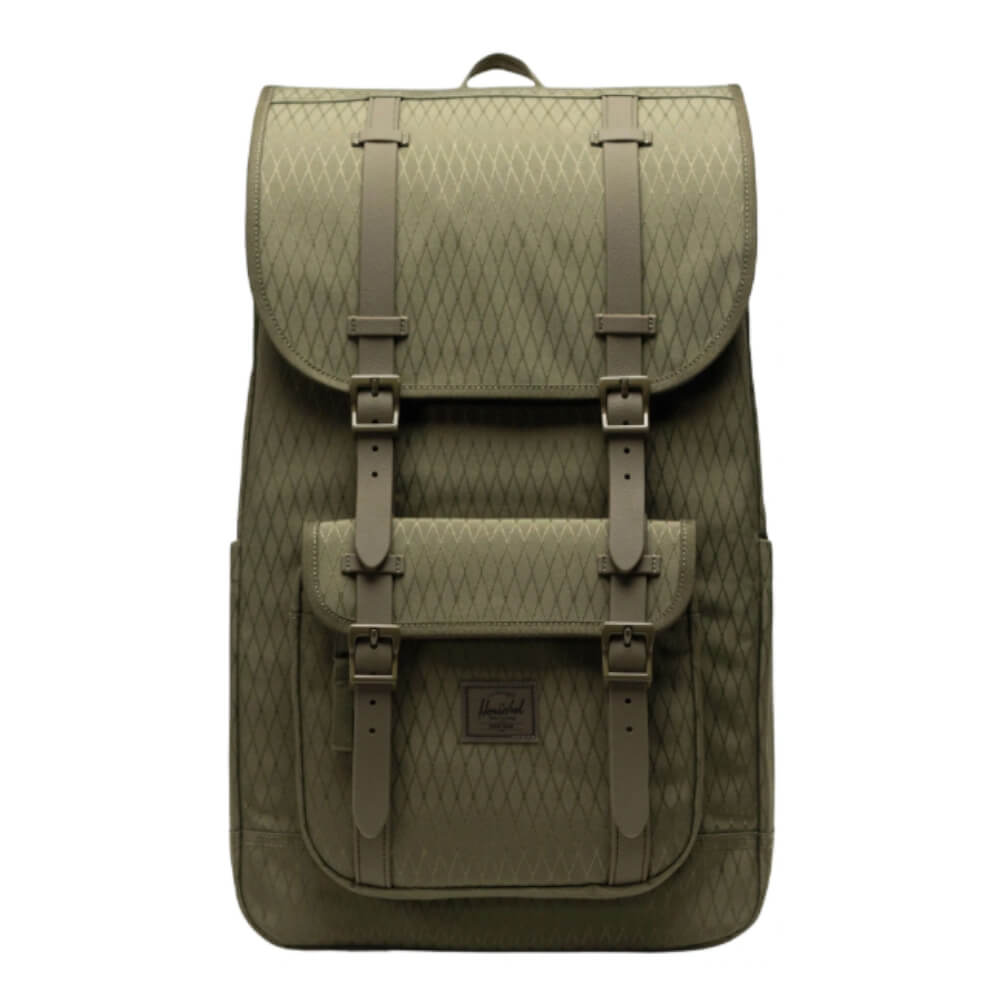 HERSCHEL Little America  Ivy Green Diamond mugursoma