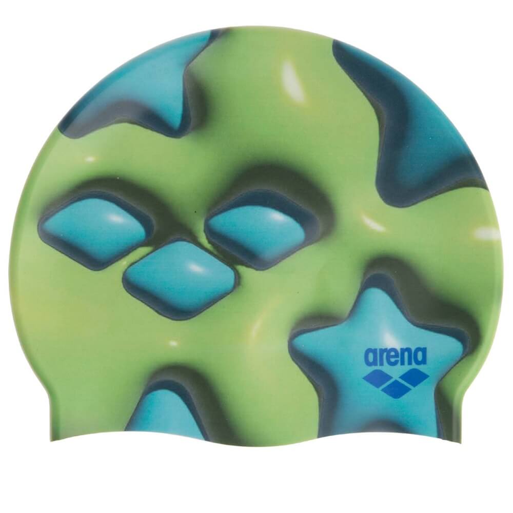 ARENA HD Star Shaped silikona peldcepure