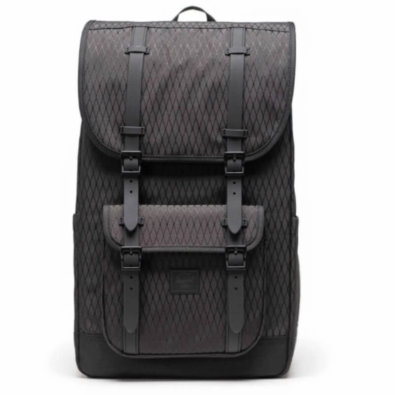 HERSCHEL Retreat Black Diamond/Black mugursoma