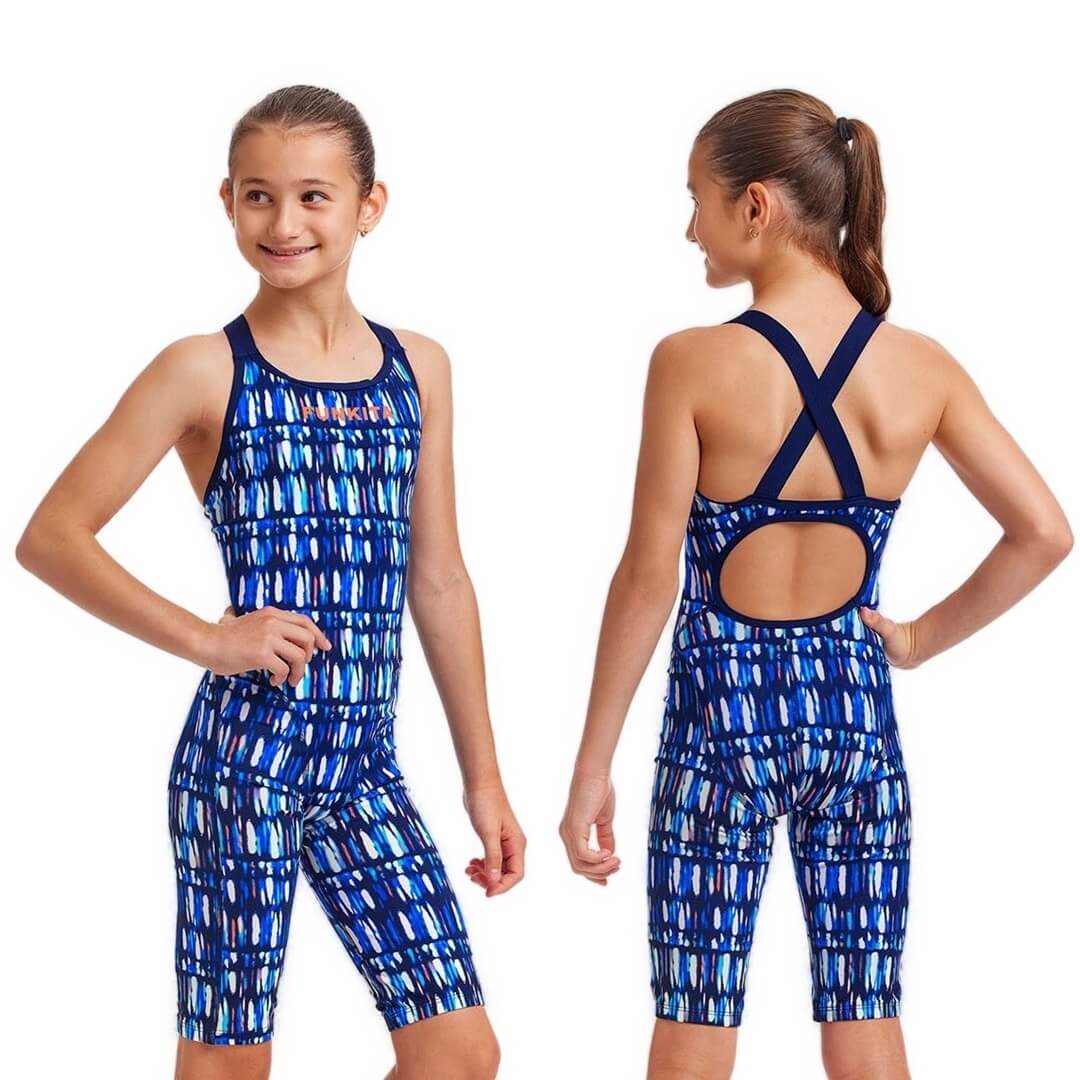 FUNKITA Perfect Teeth Fast Legs meiteņu peldkostīms