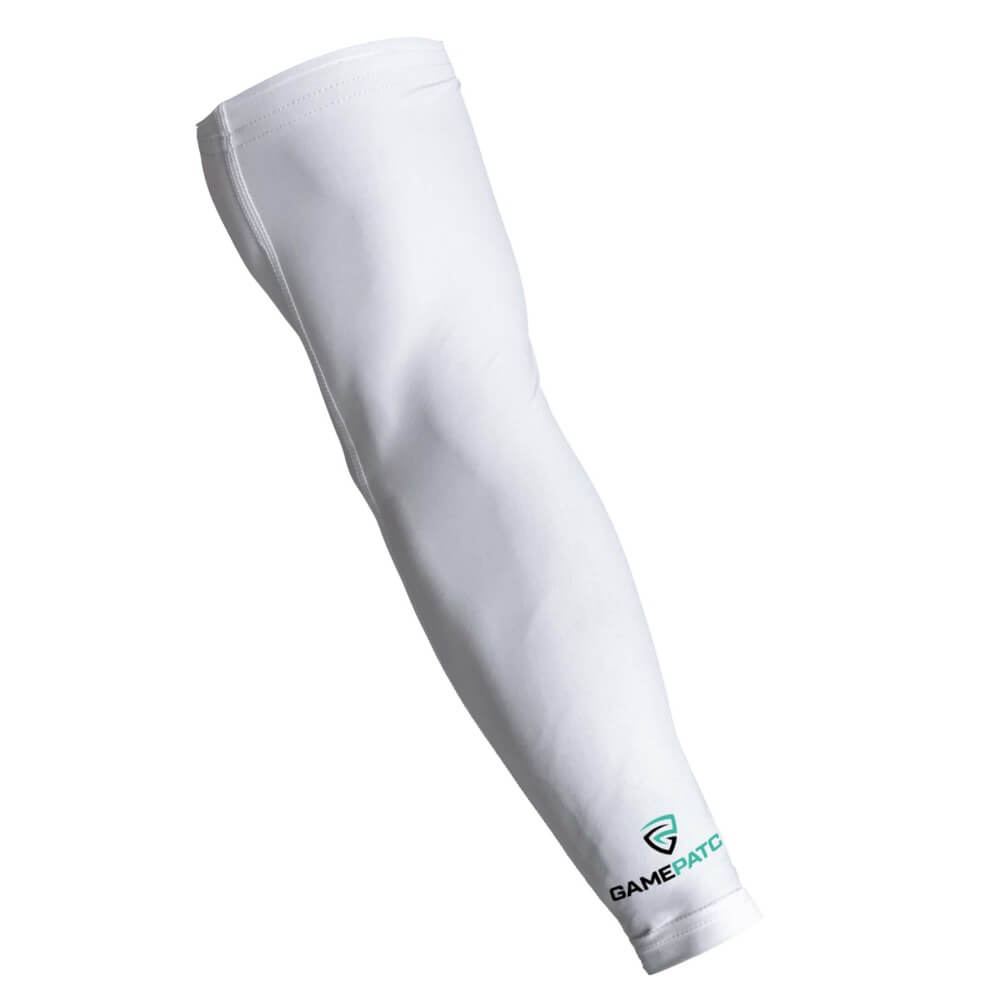 GAMEPATCH Compression Arm Sleeve White