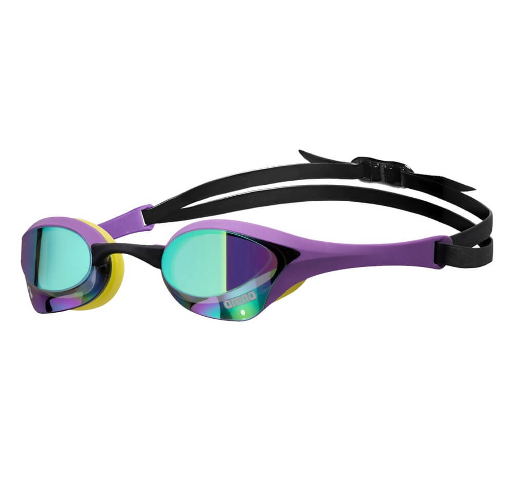 ARENA Cobra Ultra Swipe Mirror Racing Emerald/Plum/Cyber Lime peldbrilles
