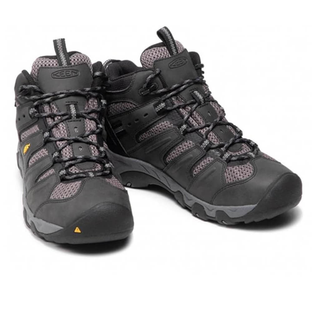 KEEN Koven Mid WP Black/Steel Grey vīriešu zābaki