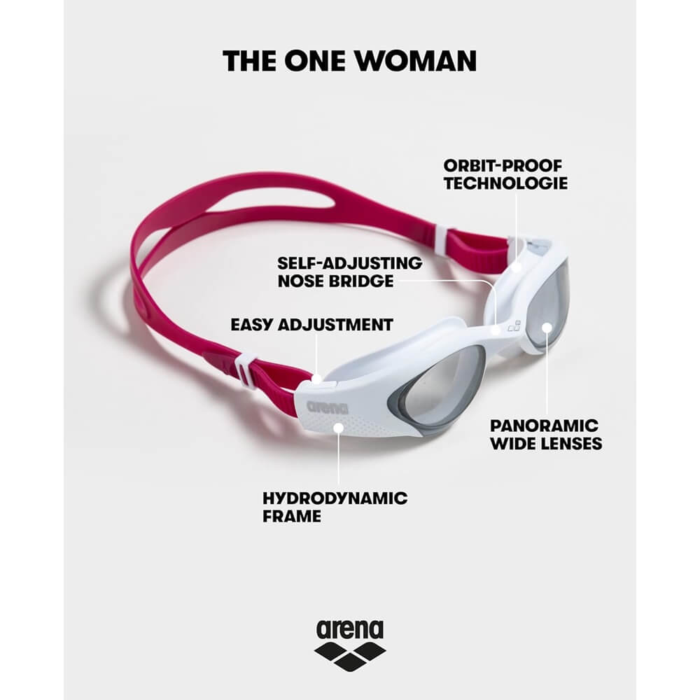 ARENA The One Woman Swim Goggles Smoke/White/Purple