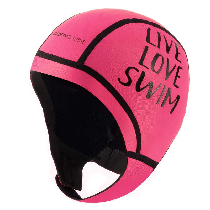 BUDDYSWIM Trilaminate Warmth Pink neoprēna peldcepure