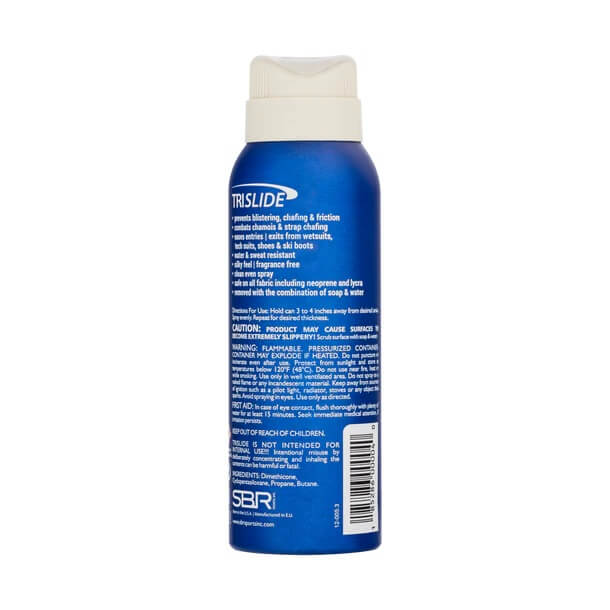 TRISLIDE Multisport ūdensnoturīgs pretberzes aerosols ādai (136 ml)