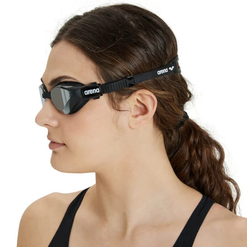 ARENA Cobra Tri Mirror Triathlon Swipe Silver/Black peldbrilles