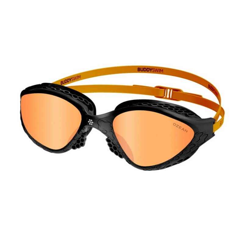 BUDDYSWIM Ozean Swim Goggles Black/Orange