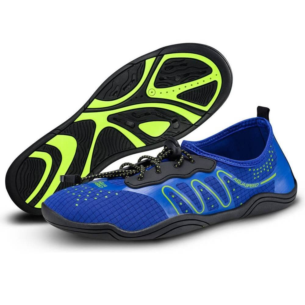 AQUA SPEED Kameleo Blue/Yellow ūdens apavi