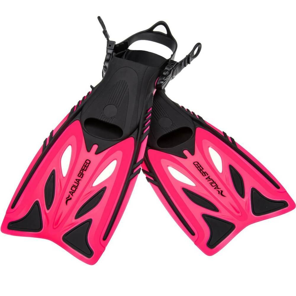 AQUA SPEED Eon Pink bērnu snorkelēšanas pleznas