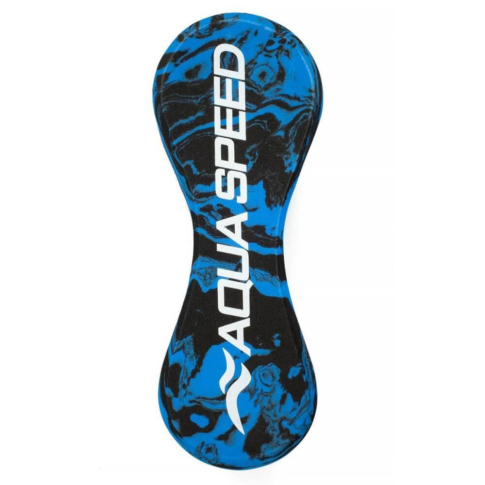 AQUA SPEED 4-Layers Swirl Pullbuoy Blue/Black