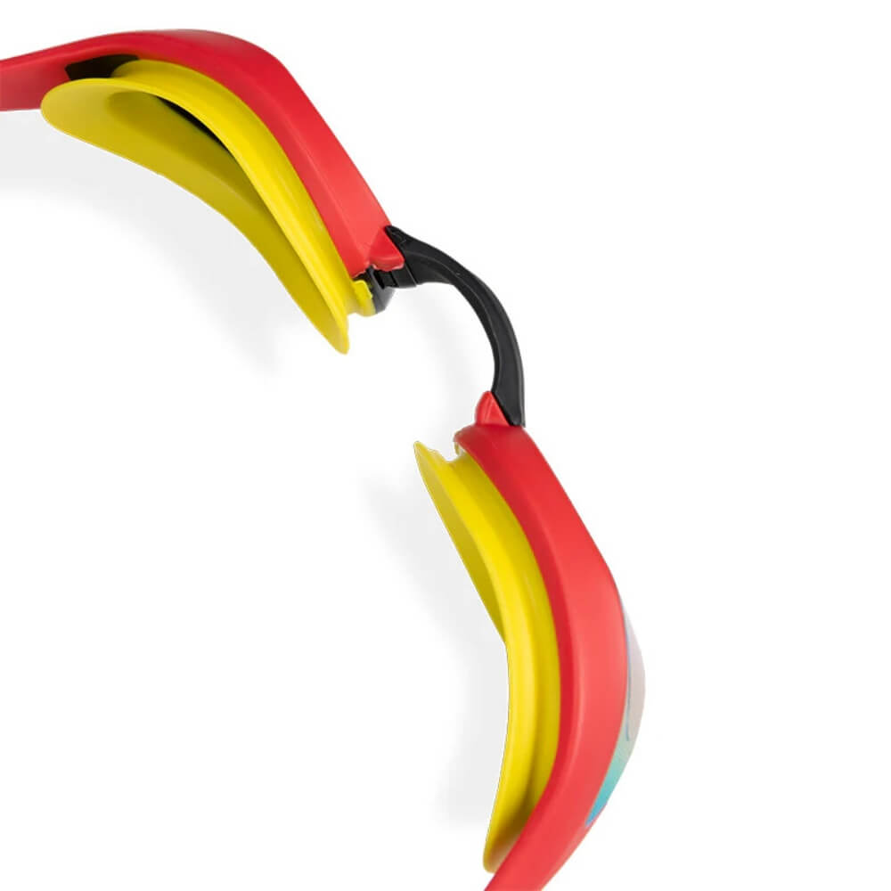 ARENA Cobra Ultra Swipe Mirror Racing peldbrilles Gold/Red