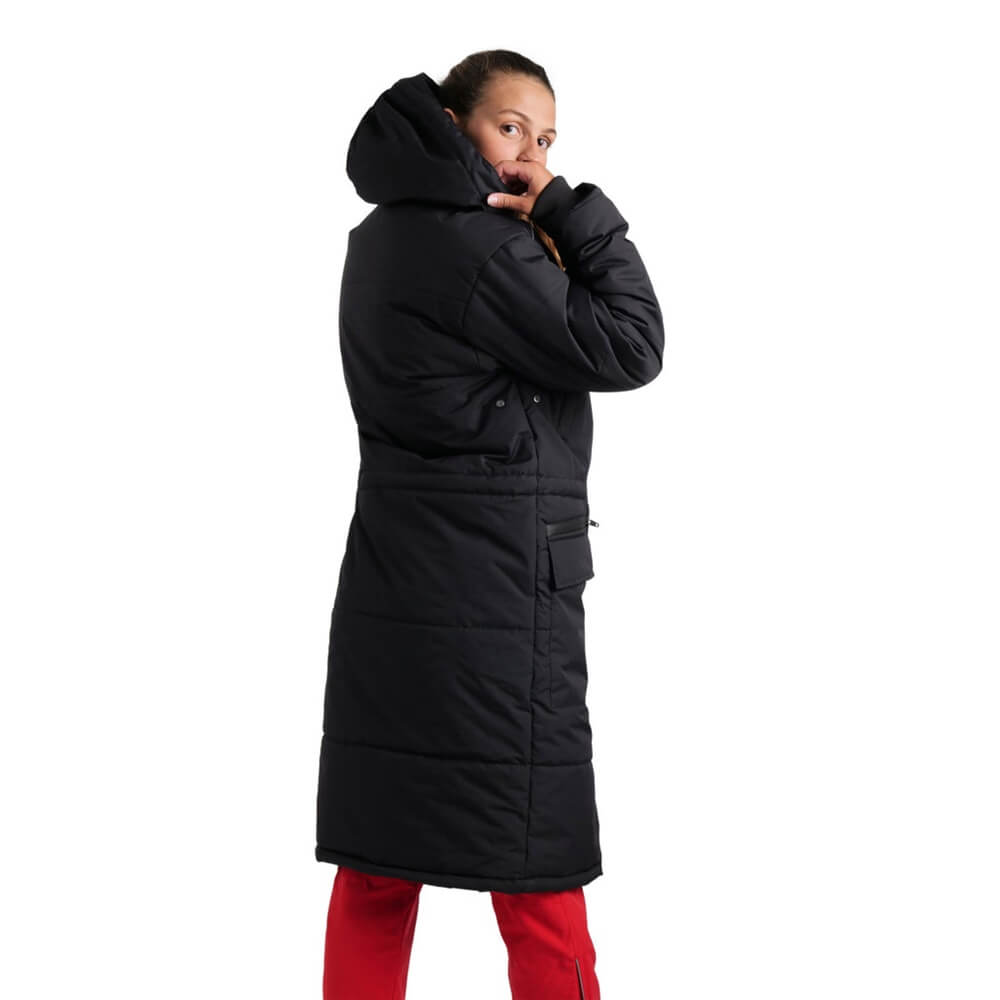 ARENA Team Parka Solid Black