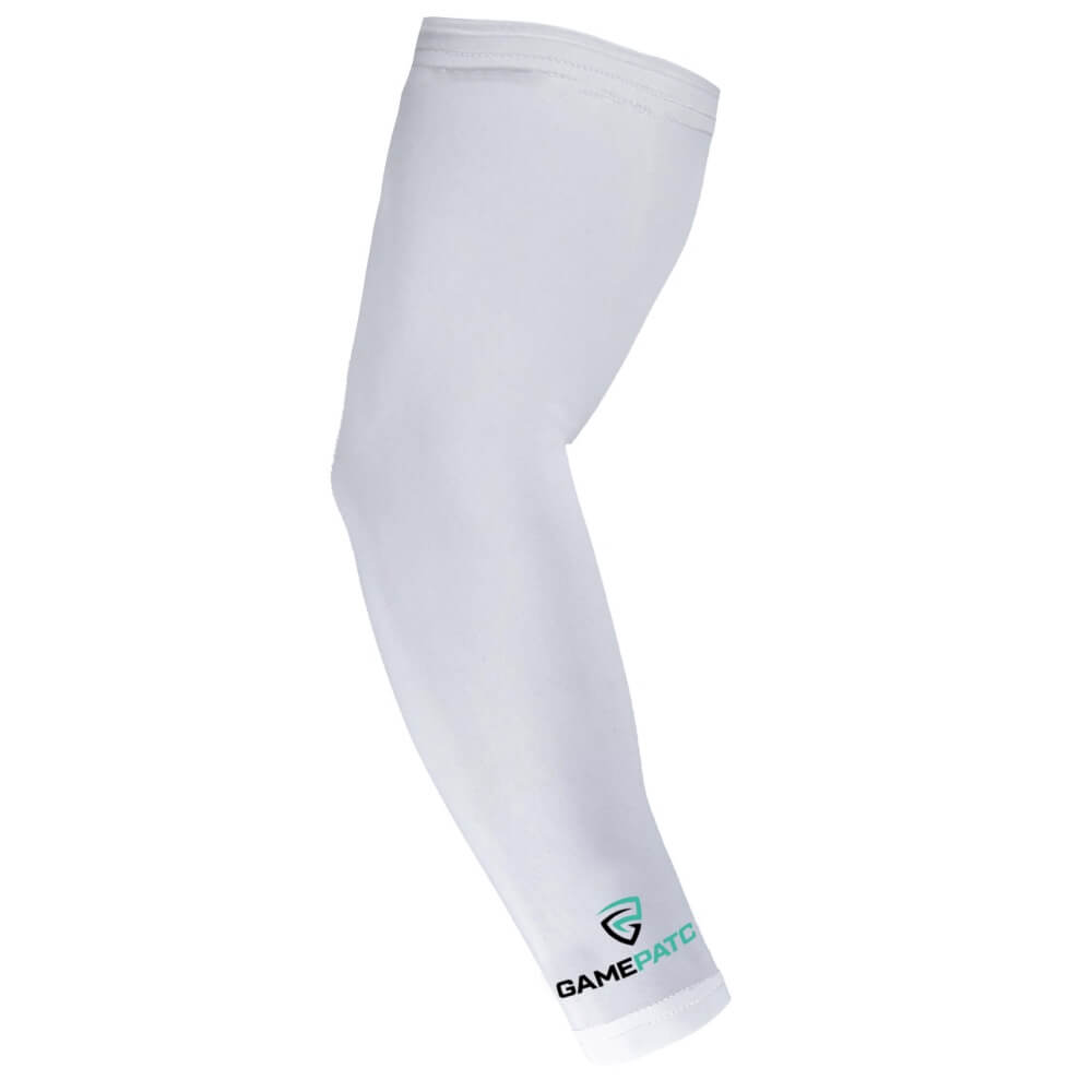 GAMEPATCH Compression Arm Sleeve White