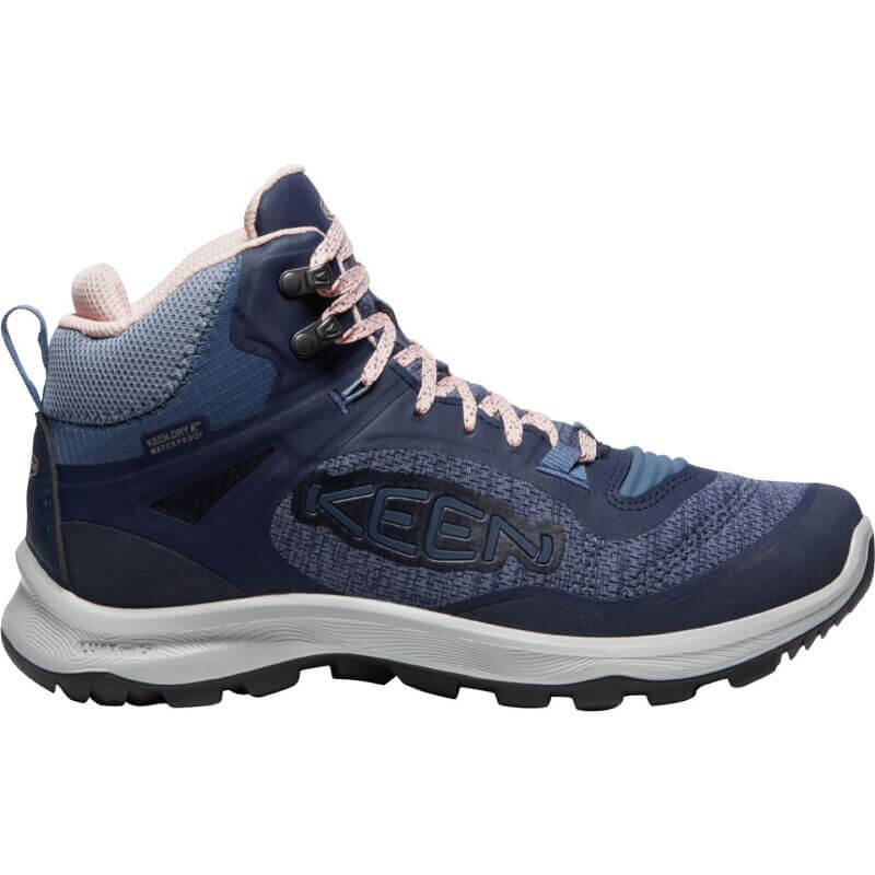 KEEN Terradora Flex Mid WP Vintage Indigo/Peachy sieviešu zābaki