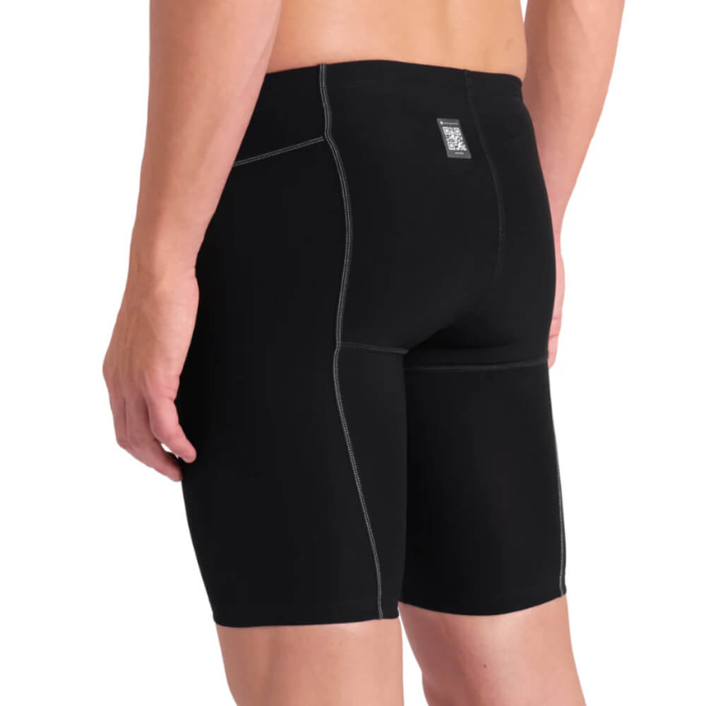 ARENA Powerskin Impulso Black/Teal vīriešu sacensību peldbikses