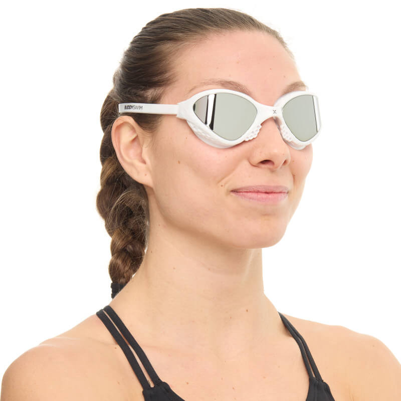 BUDDYSWIM OzeanX Mirror White/Silver peldbrilles