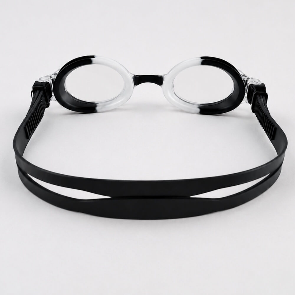 LATSWIM Splash! Black/White bērnu peldbrilles