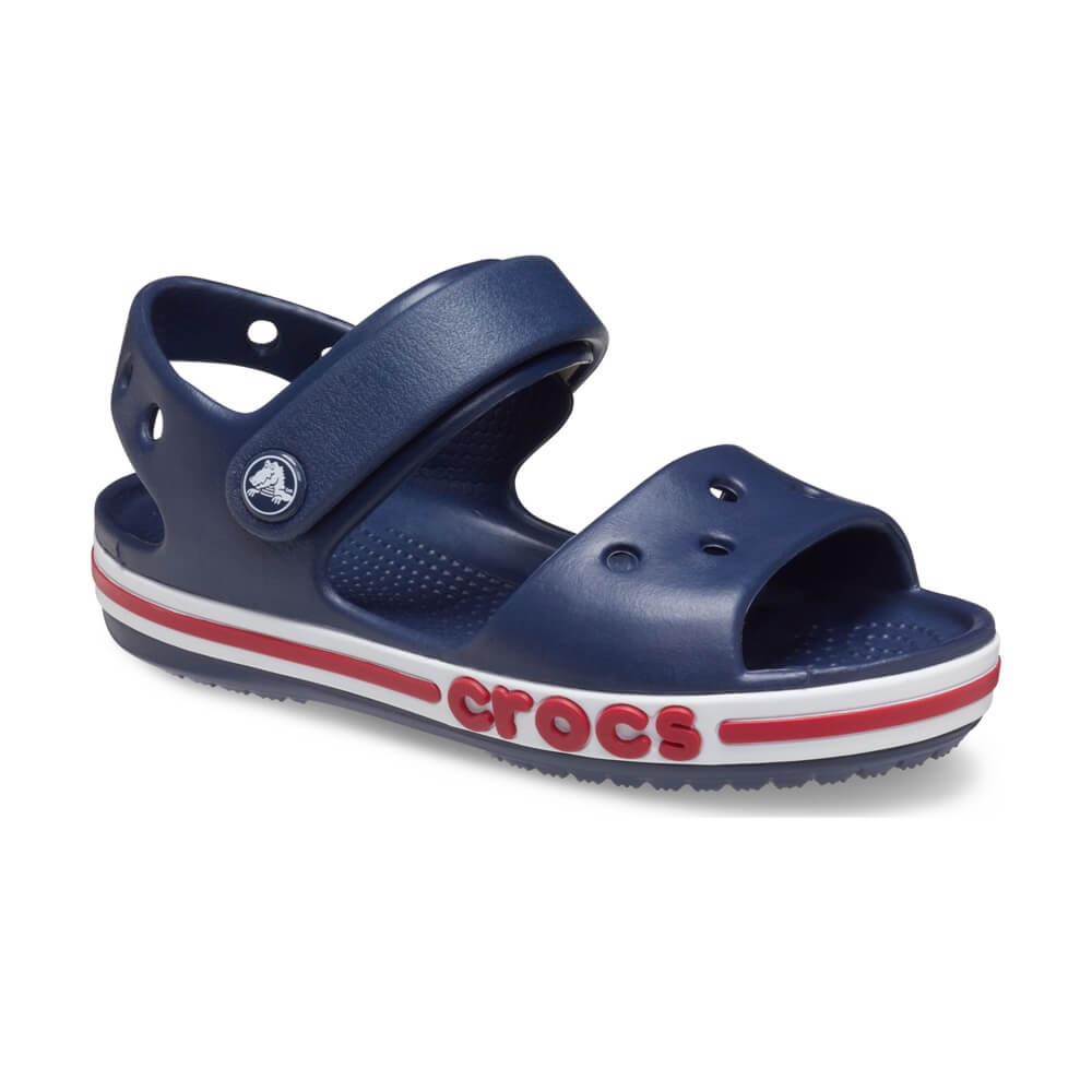 Crocs™ Bayaband Navy/Pepper bērnu sandales