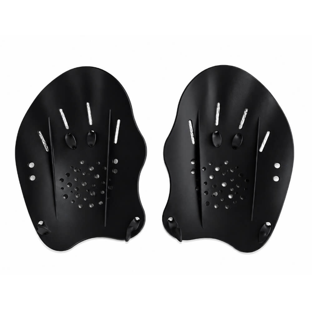 LATSWIM Swim Paddles Black