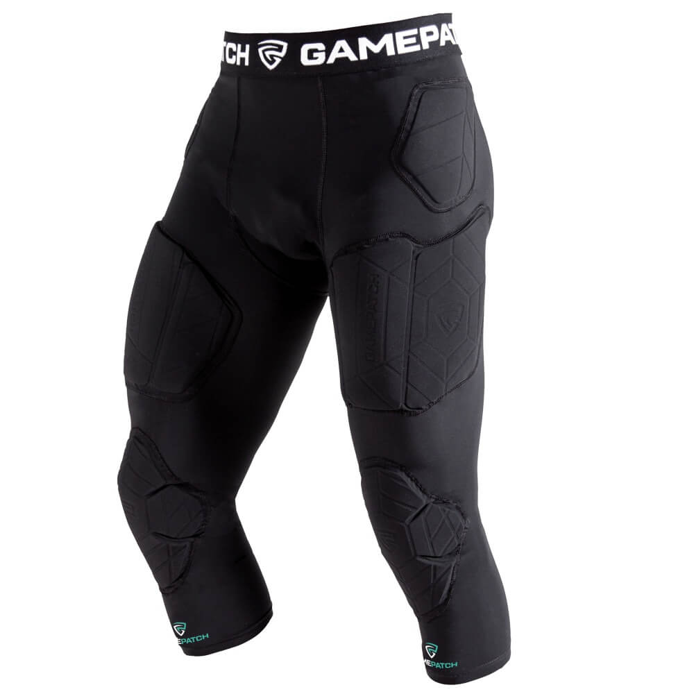 GAMEPATCH Black 3/4 bikses ar polsterējumu
