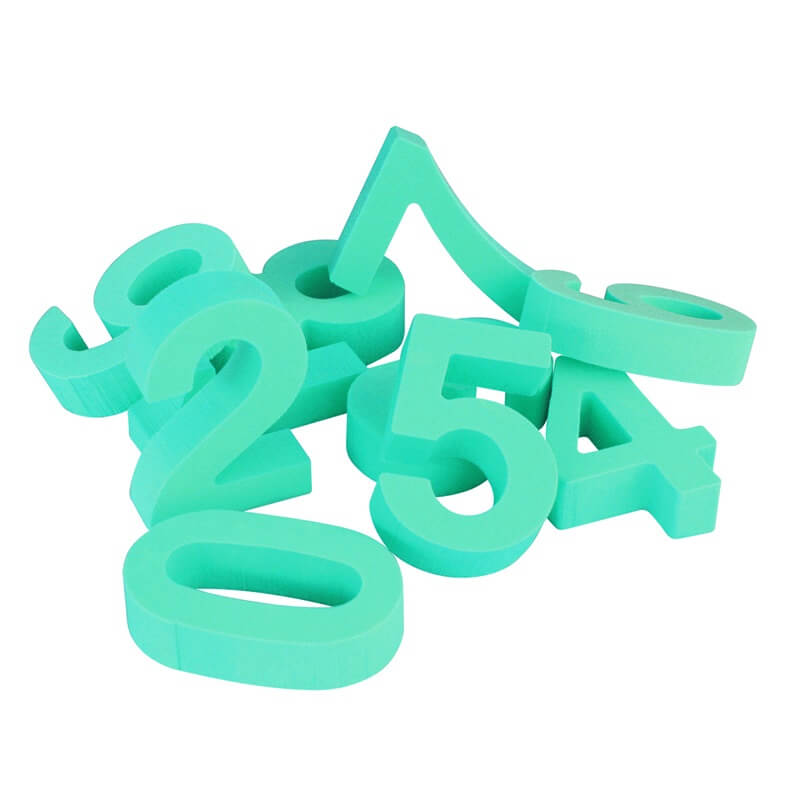 AQQUATIX Funny Numbers Green peldošie skaitļi