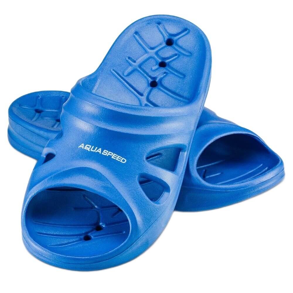 AQUA SPEED Florida Blue jauniešu baseina čības