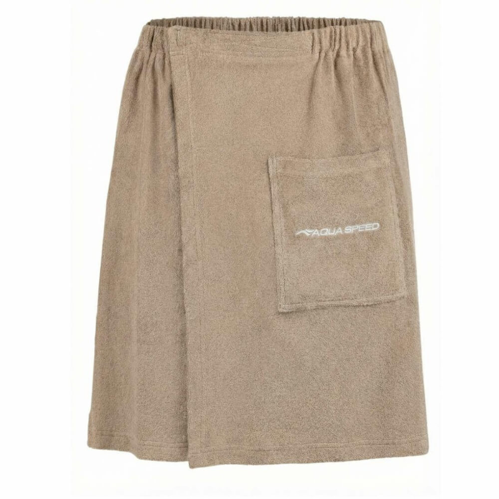 AQUA SPEED Bath Kilt Brown dvielis