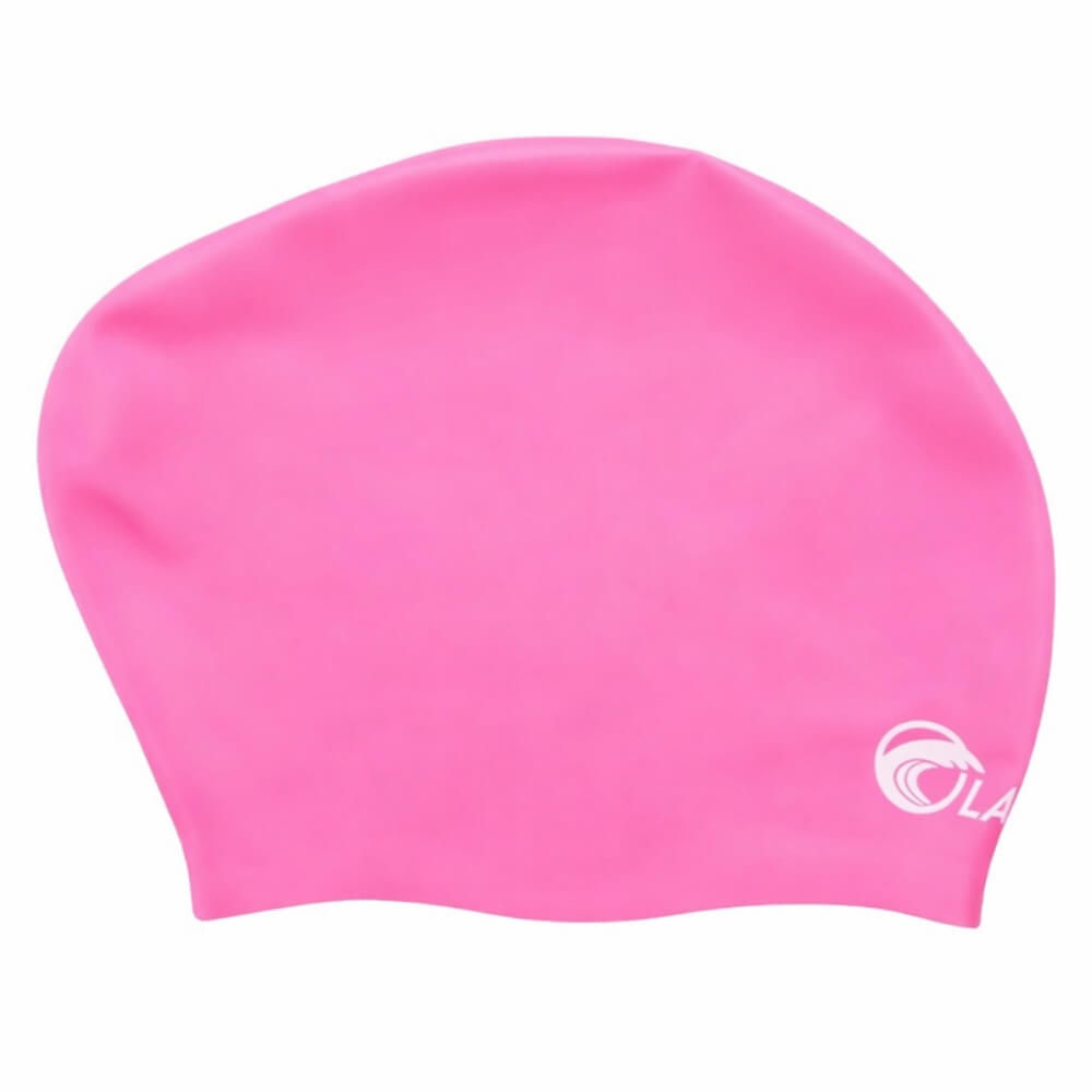 LATSWIM Pink peldcepure gariem matiem