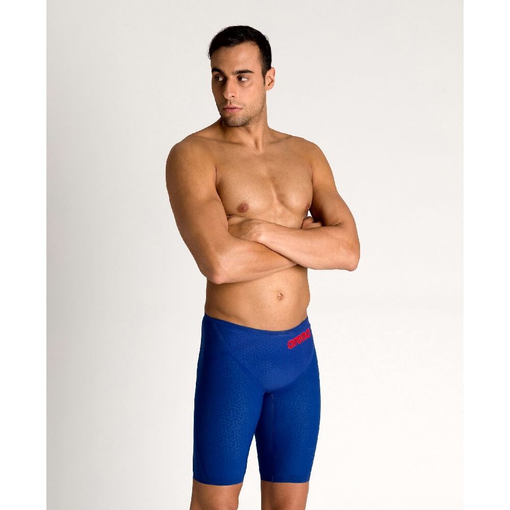 ARENA Powerskin Carbon Glide Jammer Ocean Blue vīriešu sacensību peldbikses