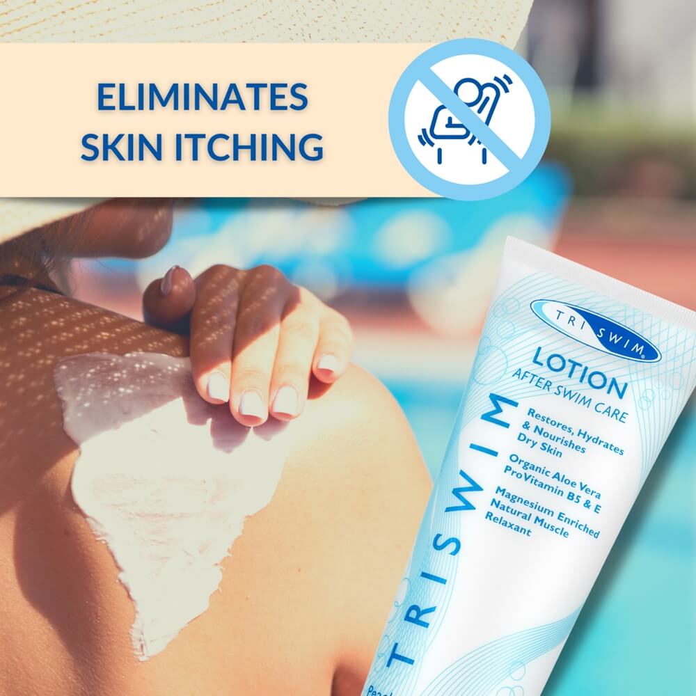 TRISWIM Moisturizing Regenerating Body Lotion For Swimmers Peach & Orange Blossom (250ml) losjons