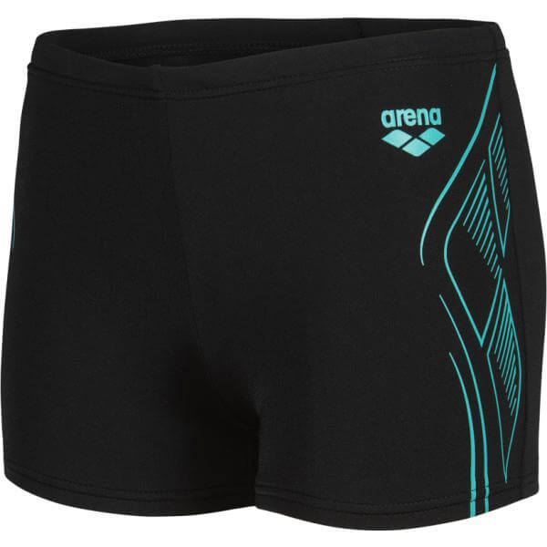 ARENA Reflecting Swim Short Black zēnu bokseršorti