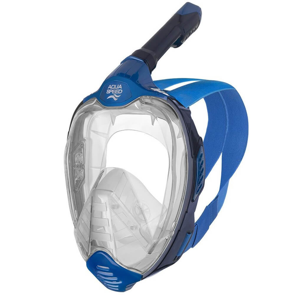 AQUA SPEED Veifa ZX Navy/Blue pilnas sejas maska