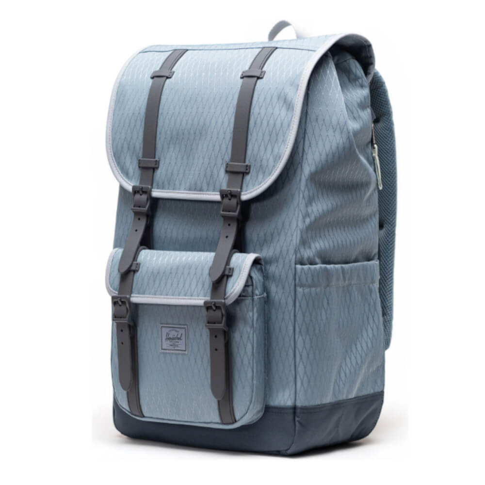HERSCHEL Little America Blue Mirage Diamond/Sea Storm mugursoma