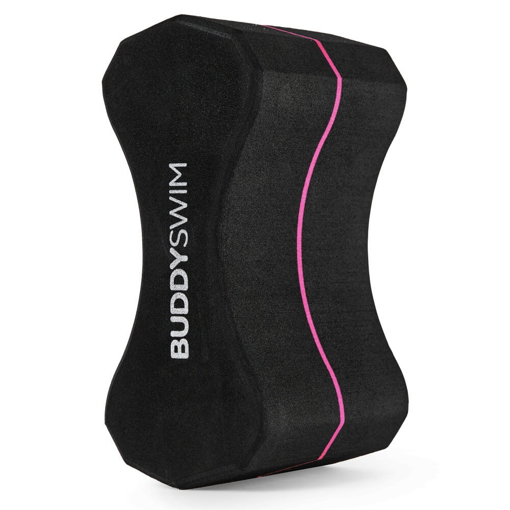 BUDDYSWIM Pull Buoy Black/Pink pludiņš