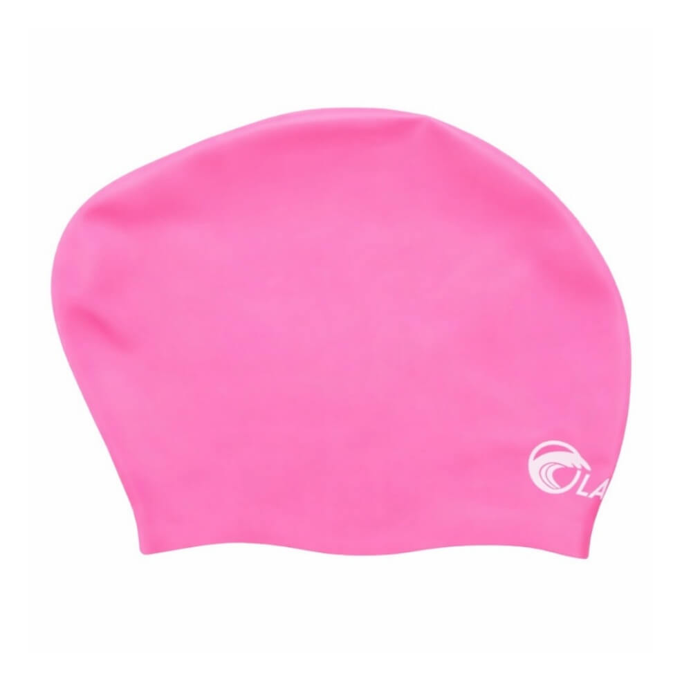LATSWIM Pink peldcepure gariem matiem