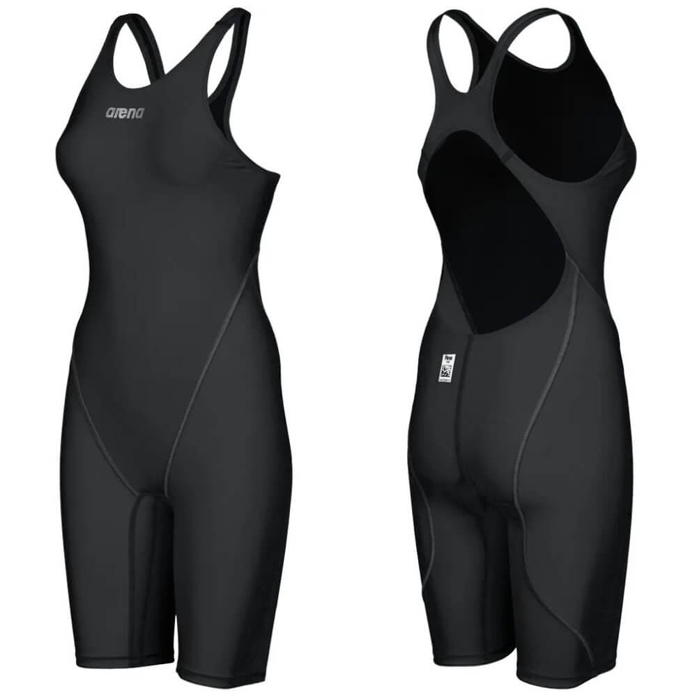 ARENA Powerskin ST 2.0 Open Back Black sieviešu sacensību peldkostīms