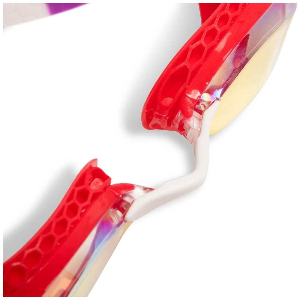 ARENA Air Speed Mirror Racing Yellow Copper/Bright Coral/Plum peldbrilles