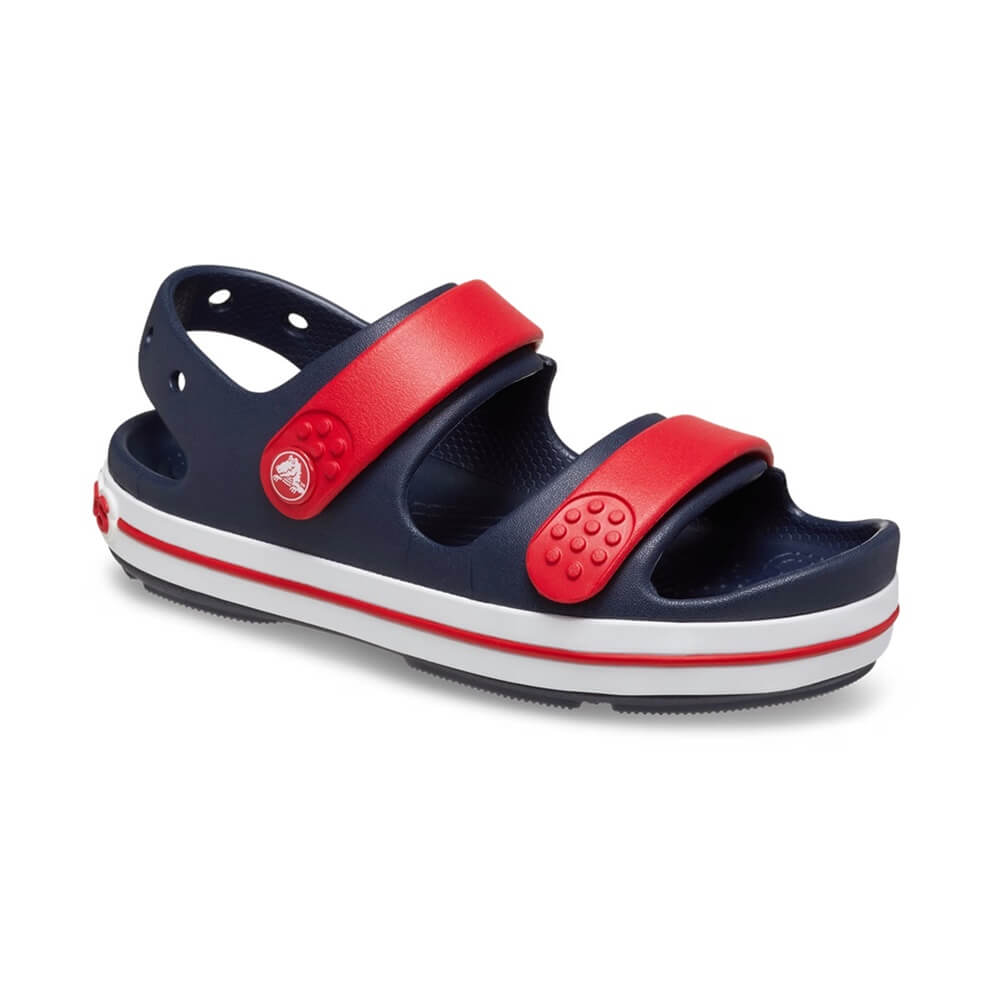 Crocs™ Crocband™ Cruiser Navy/Varsity Red bērnu sandales