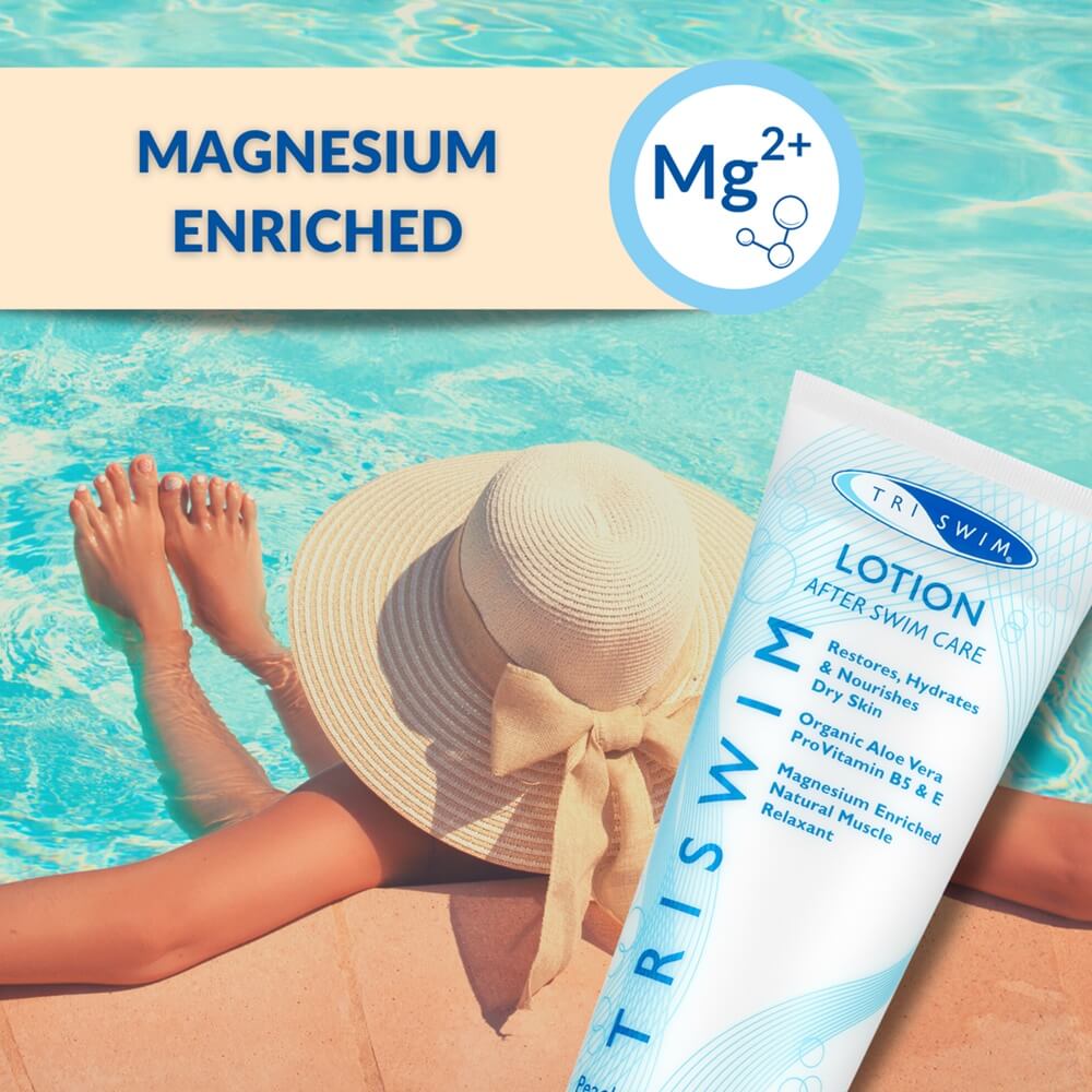 TRISWIM Moisturizing Regenerating Body Lotion For Swimmers Peach & Orange Blossom (250ml) losjons