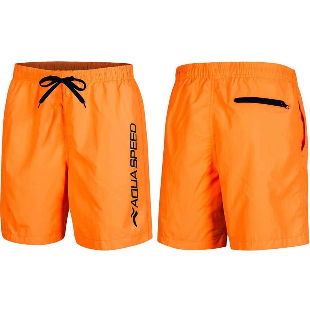 AQUA SPEED Owen Orange vīriešu peldšorti