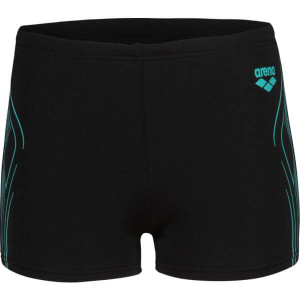 ARENA Reflecting Swim Short Black zēnu bokseršorti